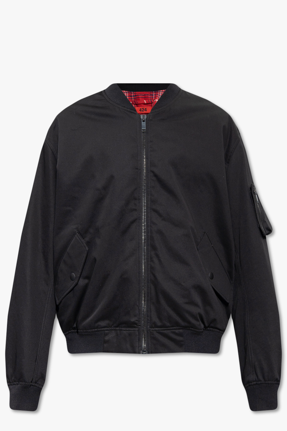 Levi's black bomber jacket on sale